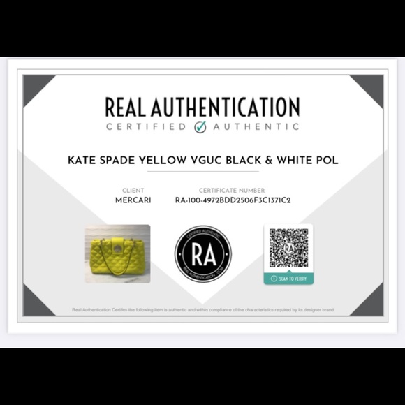 ****SOLD***Kate Spade Quilted Bag w/ Polka Dots - Picture 15 of 15